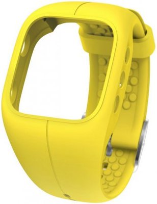 Unisex silikonowy pasek Polar do zegarka A300 żółty