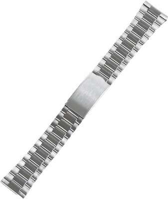 Ricardo Ambra srebrna stalowa bransoleta z klamrowym zapięciem (+ imadło)