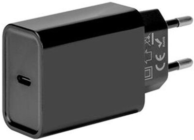 Ładowarka z USB-C portem (15W) bez kabla, czarna