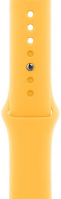 Pasek sportowy Apple, żółty, do kopert 42/44/45/49 mm, rozmiar S/M