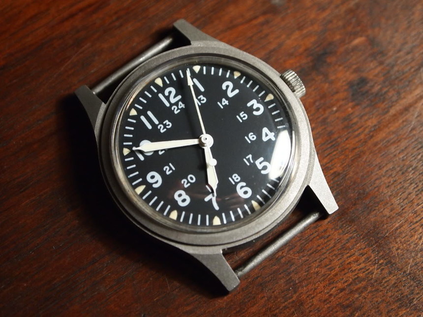 Vojenské hodinky Hamilton vyráběné podle přesné normy GG-W-113