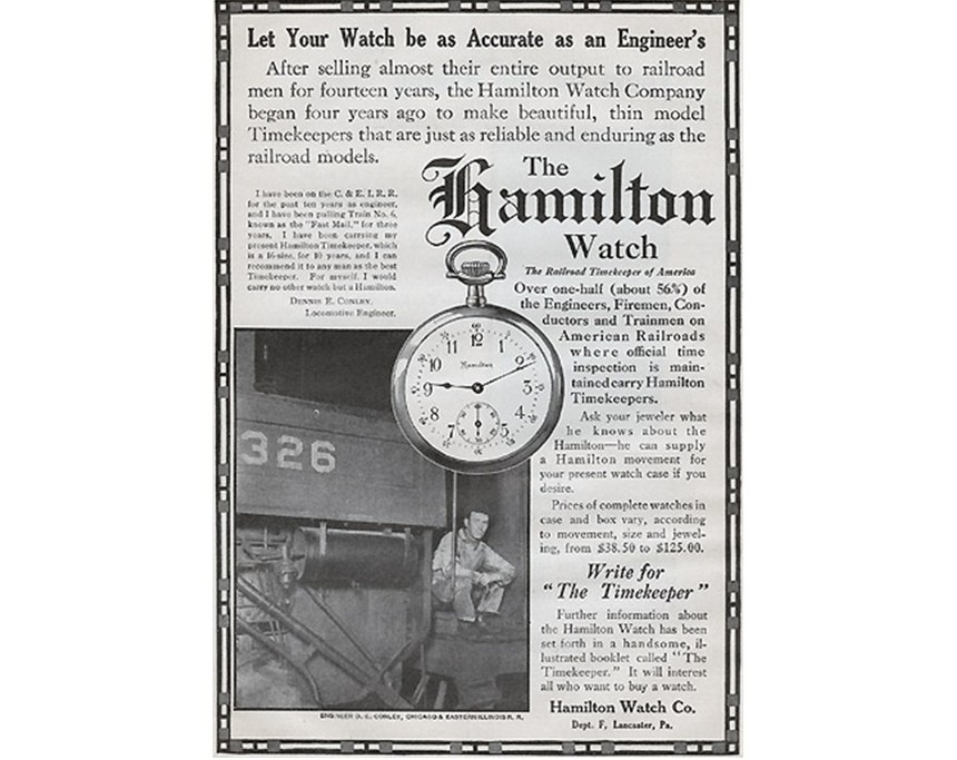 Hamilton dobyl americké železnice