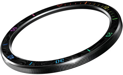 Wymienna luneta do zegarka Xiaomi Watch S3 (Rainbow)